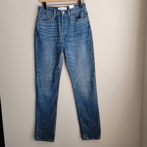 Aritzia Denim - Denim Forum Nina Stovepipe in Dark Harvest size 28 NWT